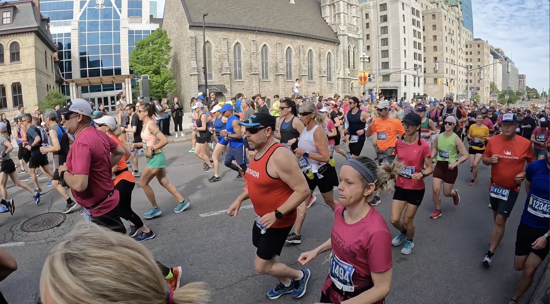 Running the Ottawa half Marathon